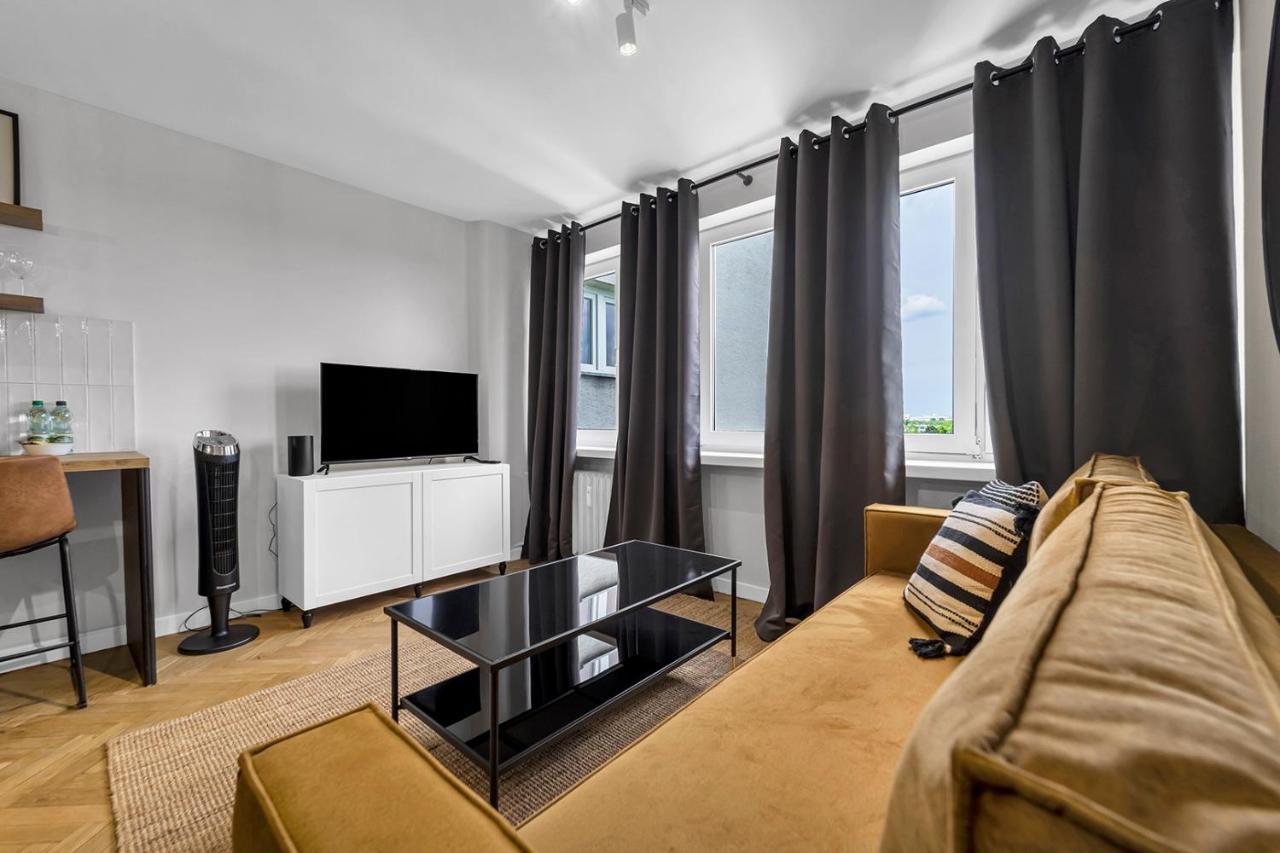 Park Sady Zoliborskie Modern Apartment Warschau Buitenkant foto